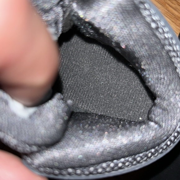 Nike Air Jordan 1 Flight 4 Prem Gray Infant SNEAKERS - Size 4c trending style - Picture 7 of 9